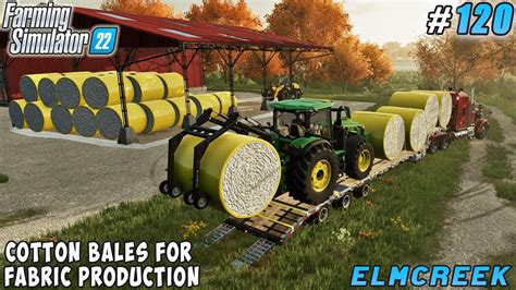 The material (except for cotton) can be picked up again loose. . Fs22 cotton bale storage